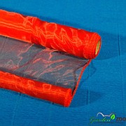 Органза снег 40см*9м красный фото