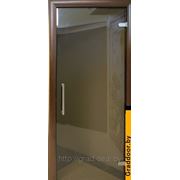Дверь межкомнатная стеклянная распашная №0400 (цельностеклянная) В комплекте с фурнитуройНовинка!