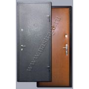 Дверь входная металлическая порошок + винилкожа фото
