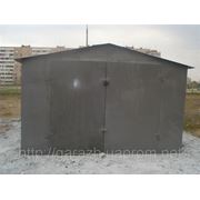 Гараж Луганск металлический разборной 3,2х5,8, стенка 2мм фото