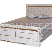 Кровать Милано с каретной стяжкой фото