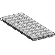 Универсальный гибкий защитный бетонный мат УГЗБМ-305 фото