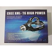 Светодиодный налобный фонарь фара Cree XML –T6 High Power HEADLAMP фото