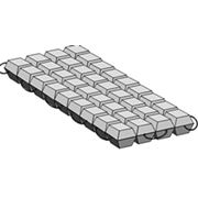 Универсальный гибкий защитный бетонный мат УГЗБМ-303