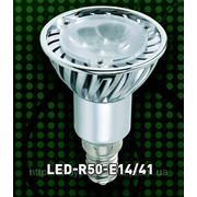 Светодиодная лампа рефлектор LED-R50-E14/41