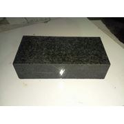 Брусчатка Габбро 100х200х60 мм полнопиленная термо фото