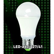 Светодиодная лампа LED-A60-E27/41 фото