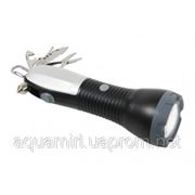 Фонарь мультитул Rothco 9-In-1 Multi-Tool and Flashlight - Black фотография