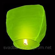 Небесный фонарик “Купол“ (зеленый) фото