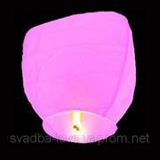 Небесный фонарик “Купол“ (розовый) фото