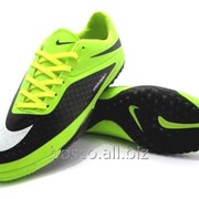 Футбольные сороконожки Nike HyperVenom Phelon TF Green/Black фотография