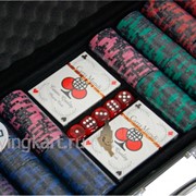 Покерный набор на 500 фишек с номиналом ГД6 - 500 фотография