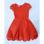 Платье “Багровый закат“, размер 122. фото