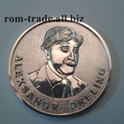 Медаль из серебра на заказ фото