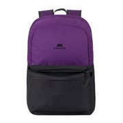 Рюкзак Riva Mestalla 5560 для ноутбука 15.6“ фиолетовый/черный полиэстер (5560 SIGNAL VIOLET/BLACK) фото
