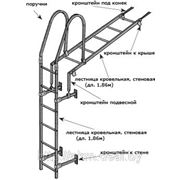 Кровельная лестница фото