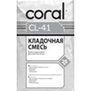 Клей для газобетонных блоков Сoral CL-41 фото