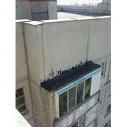 Гидроизоляция балконных козырьков фото