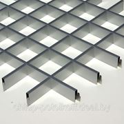 Потолки подвесные грильято - Металлик Cesal фотография
