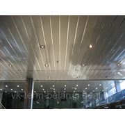 Алюминиевые реечные потолки АЛБЕС в ассортименте фото