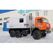 Установка ППУА 1600/100 на шасси КамАЗ 43118 фото