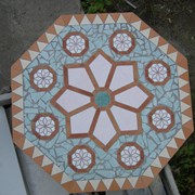Мозаика, Розетка — керамика Rr 0014 Сад-1 фото
