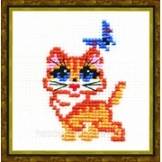 Набор для вышивания “Котенок“ 106 фото