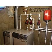 Монтаж систем отопления водоснабжения и канализации фото