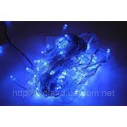 Гирлянда LED (100 светодиодов) Цвет синий фото