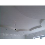 Многоуровневый потолок из гипсокартона фотография