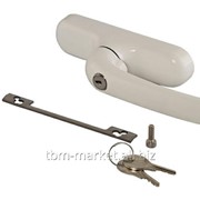 Ручка алюминиевого окна PRIMA с ключом, белый Артикул GIE0283.07