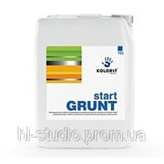 Колорит Грунт (Start Grunt) грунт на акриловой основе для наружных и внутренних работ (5 л)