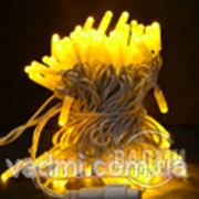 Светодиодная гирлянда, 200 св, 20 м, IP44, цвет желтый, Neo-Neon, Китай фотография