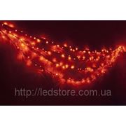 Светодиодная гирлянда String Light (нить) мигающая, 20 м, 200 светодиодов, желтый, красный