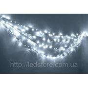 Светодиодная гирлянда String Light (нить) мигающая, 20 м, 200 светодиодов, синий, белый, теплый белый