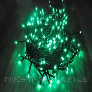 Светодиодная гирлянда Стринг Лайт LED-PLR-100-240V (100 св, цвет зелёный) фото