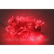 Гирлянда LED (100 светодиодов) Цвет красный фото