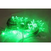 Гирлянда LED (100 светодиодов) Цвет зеленый фотография