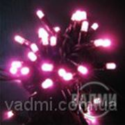 Уличная светодиодная гирлянда, 200 св, 20 м, IP44, цвет розовый, Neo-Neon, Китай фото
