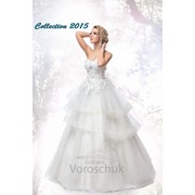 Платье свадебное коллекции 2015 г., модель 19 фото