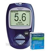 Система контролю рівня глюкози в крові OneTouch® Select® + тест-смужки 50шт. фото