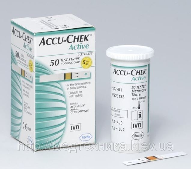 Тест Полоски Accu Chek Active Купить