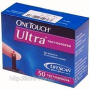 Тест- полоски OneTouch Ultra 50 штук, Johnson& Johnson LifeScan США. фото