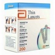 Ланцеты Thin Lancets 200 шт. в упаковке фото