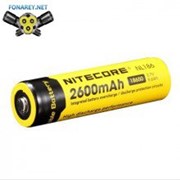 Аккумулятор NiteCore 18650 Li-ion 2600mAh