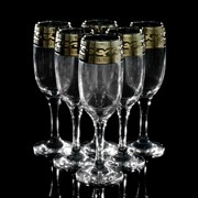 Набор бокалов для шампанского «Версаче», 190 мл, 6 шт фотография
