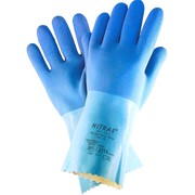 Перчатки NITRAS® 1611 Перчатки для защиты от химических воздействий, полностью облитые, латексные фото