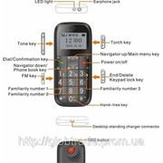 Персональный GPS устройство слежения GPS-трекер- мобильный телефон Х-9 фото