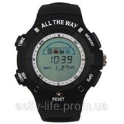 Профессиональные водонепроницаемые часы All The Way с GPS- трекером