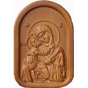 Резная икона Пресвятая Богородица фото
